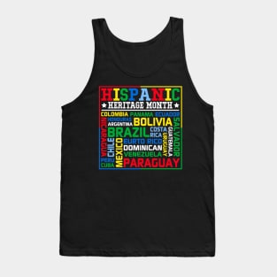 All Latin American Latino Tank Top